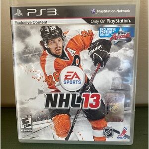 PS3 NHL 13. Game for PlayStation.  Rated E. Excellent condition.  Works fine.